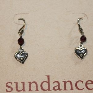 Sundance Cranberry Pearl Earrings